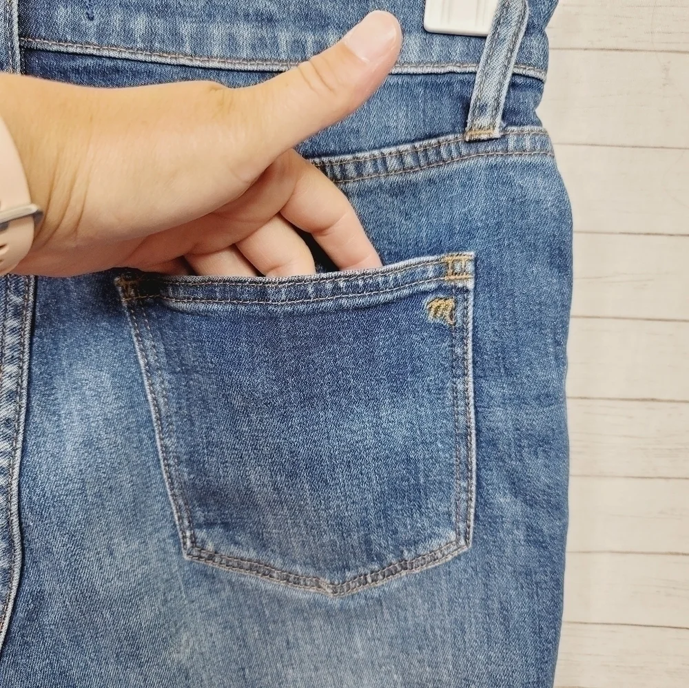 MADEWELL HIGH-RISE DENIM SHORTS, SZ 27